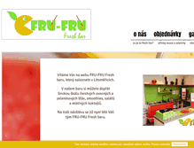 Tablet Screenshot of fru-fru.cz